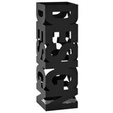 Vidaxl Regenschirmhalter Design Stahl schwarz