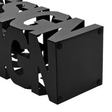 Vidaxl Regenschirmhalter Design Stahl schwarz