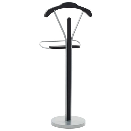 Vidaxl -Kleidung Butler 45x35x107 cm schwarz und grau