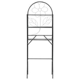 Vidaxl Badezimmer Rack 60x33x174 cm Schwarz