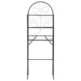 Vidaxl Badezimmer Rack 60x33x174 cm Schwarz