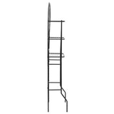 Vidaxl Badezimmer Rack 60x33x174 cm Schwarz