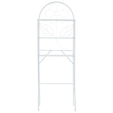 Vidaxl Badezimmer Rack 60x33x174 cm Weiß