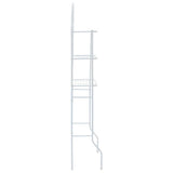 Vidaxl Badezimmer Rack 60x33x174 cm Weiß