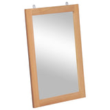 Vidaxl -Wandspiegel 50x70 cm Feste Teaks