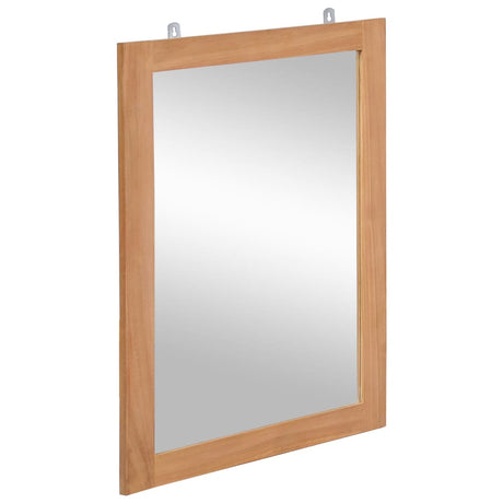 Vidaxl -Wandspiegel 50x70 cm Feste Teaks