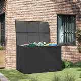 Vidaxl tuinbox 150x100x100 cm poly rattan zwart