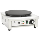 VidaXL elektrischer Crêpes-Maker mit Auffangschale 40 cm 3000 W