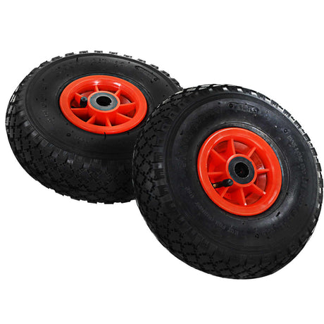 VIDAXL-HAND-LKW-RHELS 2 PCS 3.00-4 (245x82) Gummi