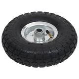 VIDAXL-Handwagenräder 4.10 3.50-4 (260 x 83) Gummi 4 Stcs