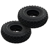 VIDAXL-Reifen Innenrohre für Handwagen 3.00-4 260x85 Gummi 2 PCs
