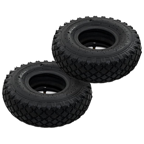 VIDAXL-Reifen Innenrohre für Handwagen 3.00-4 260x85 Gummi 2 PCs