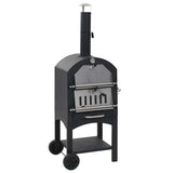 Vidaxl Pizza -Ofen auf Holzkohle mit Terrakotta -Pizza -Stein