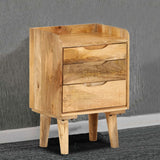 Vidaxl nachtkastje 40x30x59,5 cm massief mangohout