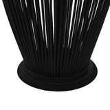 Vidaxl Lanternhalter hängt 95 cm Bambusschwarz