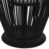 VidaXL Laternenhalter hängend 60 cm Bambus schwarz