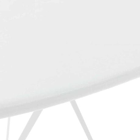 Vidaxl 3-delige bistroset staal wit