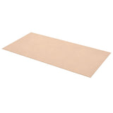VIDAXL MDF -Platten rechteckig 120 x 60 cm 2,5 mm 10 STs