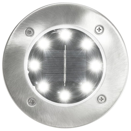 Vidaxl Erdlampen 8 St. Solar LED Weiß