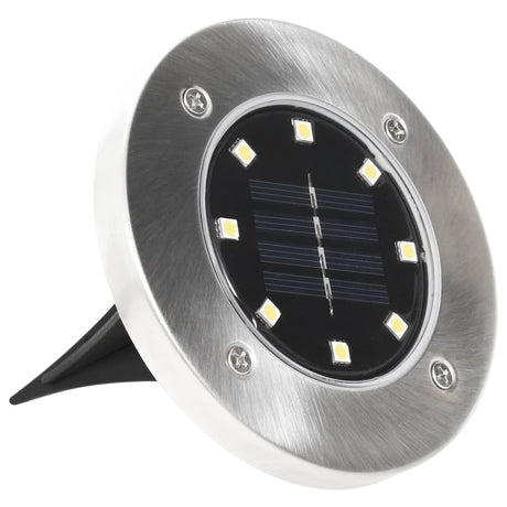 Vidaxl Erdlampen 8 St. Solar LED Weiß