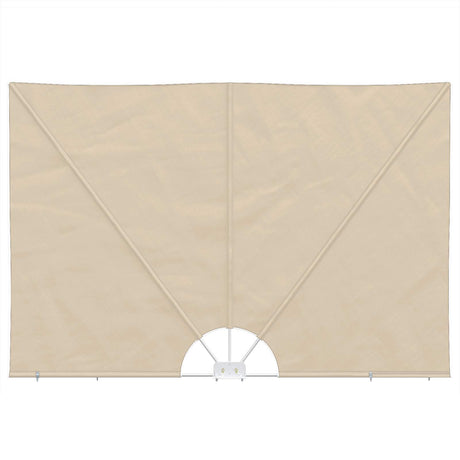 Vidaxx faltbarer Terrassenschirm 400x200 cm creme