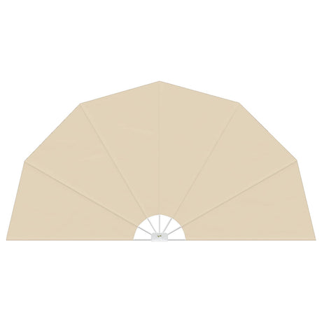 Vidaxl terrasscherm inklapbaar 160 cm crème