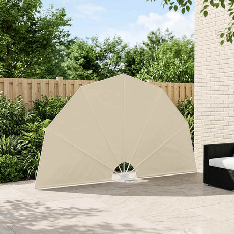 Vidaxl terrasscherm inklapbaar 200 cm crème