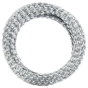 VIDAXL SCHEERMEMETSTIKKELDRAAD CONCERTINA GALVANISCHE STAHL 300 M