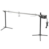 VIDAXL Automatisch -Grill mit Motor 207x45x81 cm Edelstahl