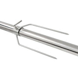 VIDAXL Automatisch -Grill mit Motor 207x45x81 cm Edelstahl