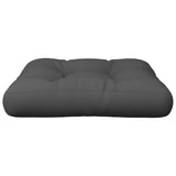 Vidaxl Palettenkissen 58x58x10 cm Stoff grau