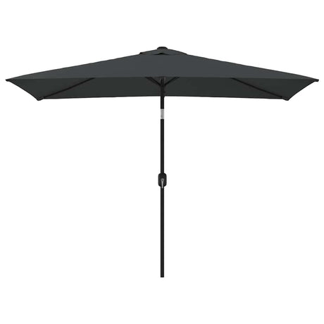 Vidaxl Sonnenschirm mit Metallstange 300x200 cm Anthrazit