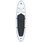 Vidaxl Stand-up-Paddleboard aufblasbar blau und weiß