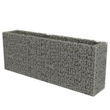Vidaxl Gabion -Pflanzer erhöhte 270x50x100 cm verzinkter Stahl
