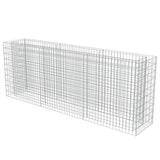 Vidaxl Gabion -Pflanzer erhöhte 270x50x100 cm verzinkter Stahl