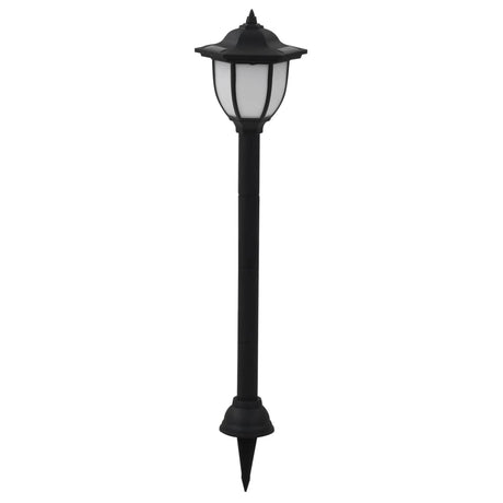 Vidaxl -LED -Solarlampen schwarze 3 PCs