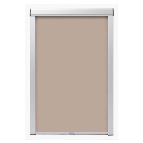 Vidaxl Roller Blind Blackout Beige Mk04
