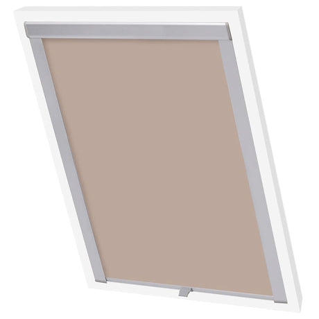 Vidaxl Roller Blind Blackout Beige Mk06