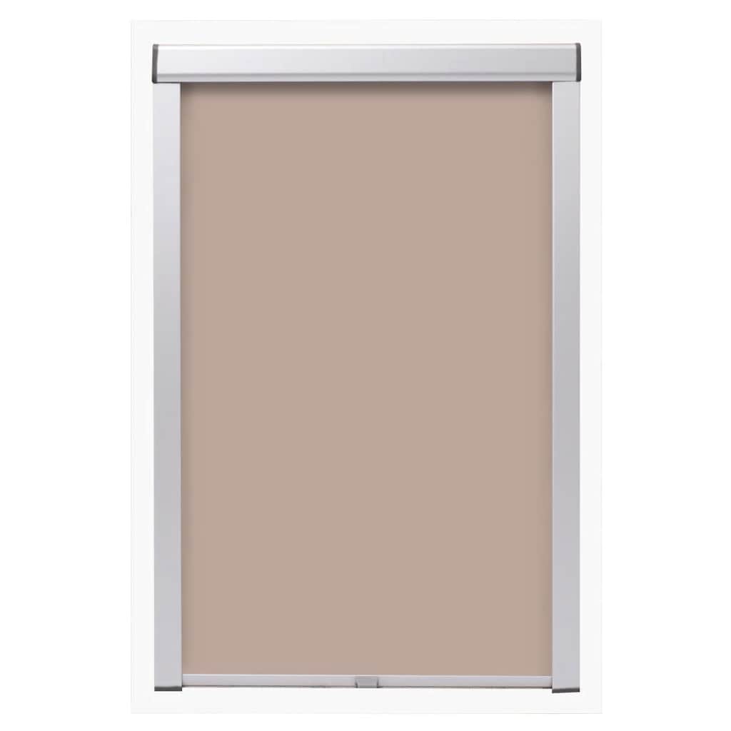 Vidaxl Roller Blind Blackout Beige Mk06