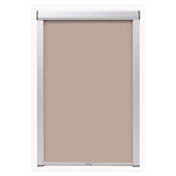 Vidaxl Verdunkelungsrollo beige uk08
