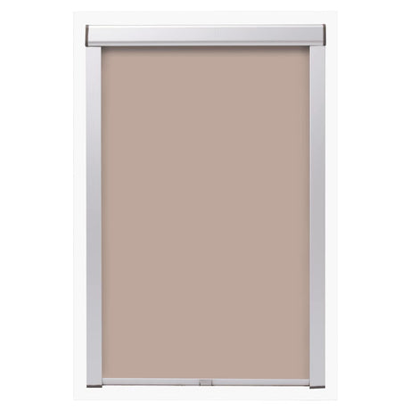 Vidaxl Verdunkelungsrollo beige uk08