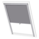 VidaXL Verdunkelungsrollo grau fk06