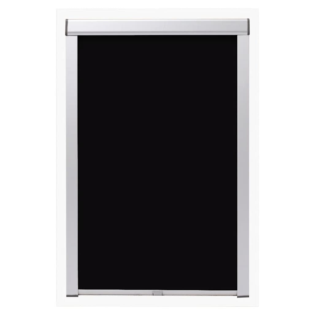Vidaxl Roller Blind Damming Black CK02