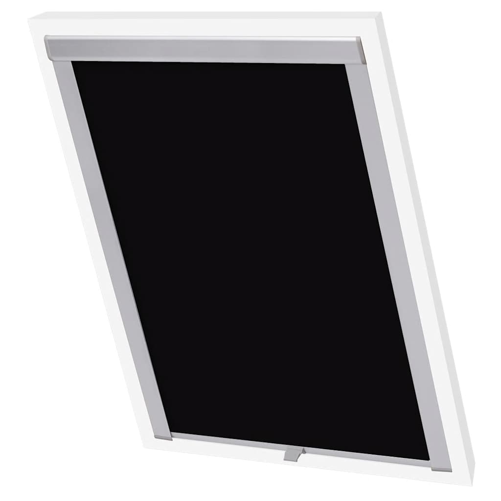 Vidaxl Roller Blind Damming Black Mk08