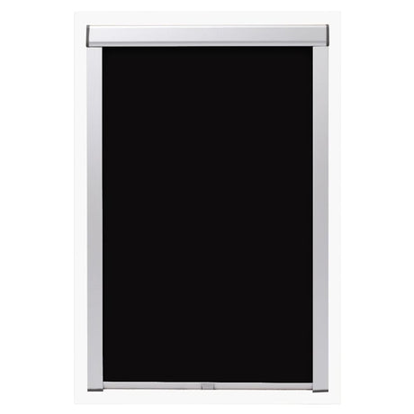 Vidaxl Roller Blind Damming Black Mk08