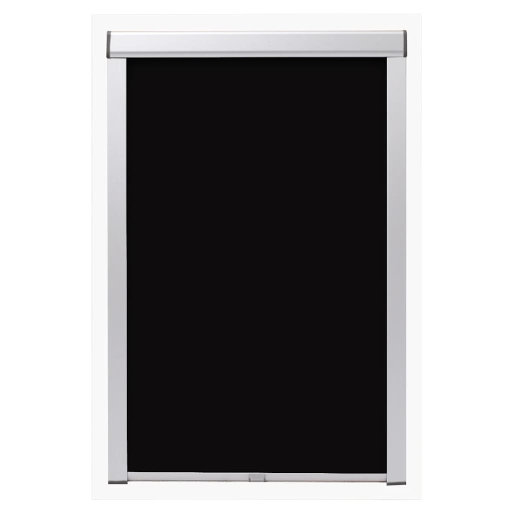 Vidaxl Roller Blind Damming Black PK06