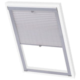 Vidaxl Roller Blind Falten weiße MK08