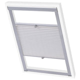 Vidaxl Roller Blind Falten weiß SK08