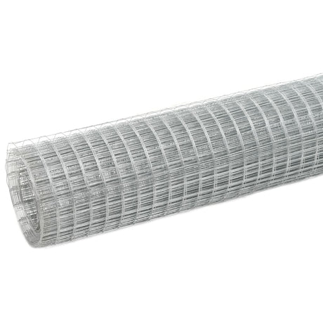Vidaxx Hühnerdraht 25x1,5 m verzinkter Stahl silberfarben