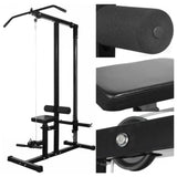 Vidaxl -Power Tower mit Halfter 60,5 kg